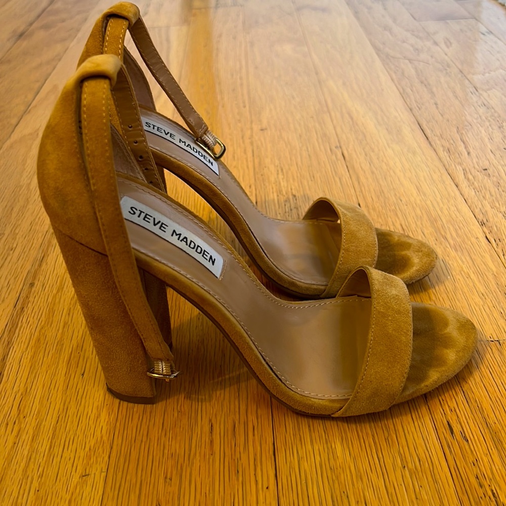 Steve Madden Sandals With Heel. Size 7.5. Worn only twice!